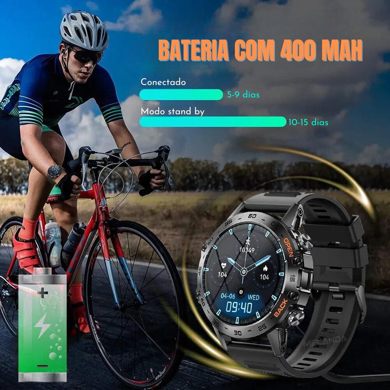 SmartWatch Pulse Militar Masculino