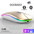 Mouse Gamer Bluetooth 2.4ghz Led Bis Ofertas ®