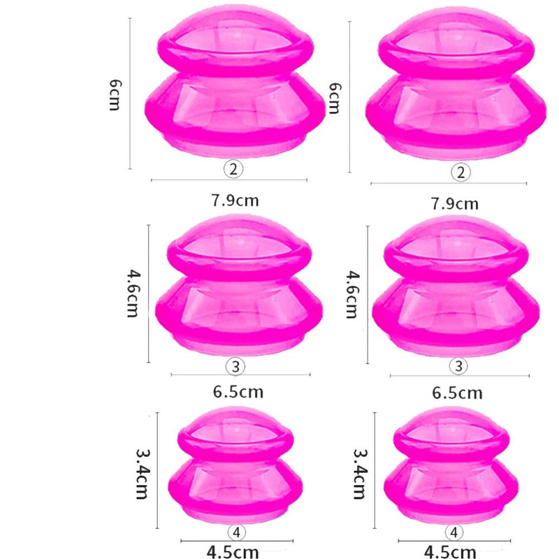 Ventosas de Silicone para Massagem TensionRelax