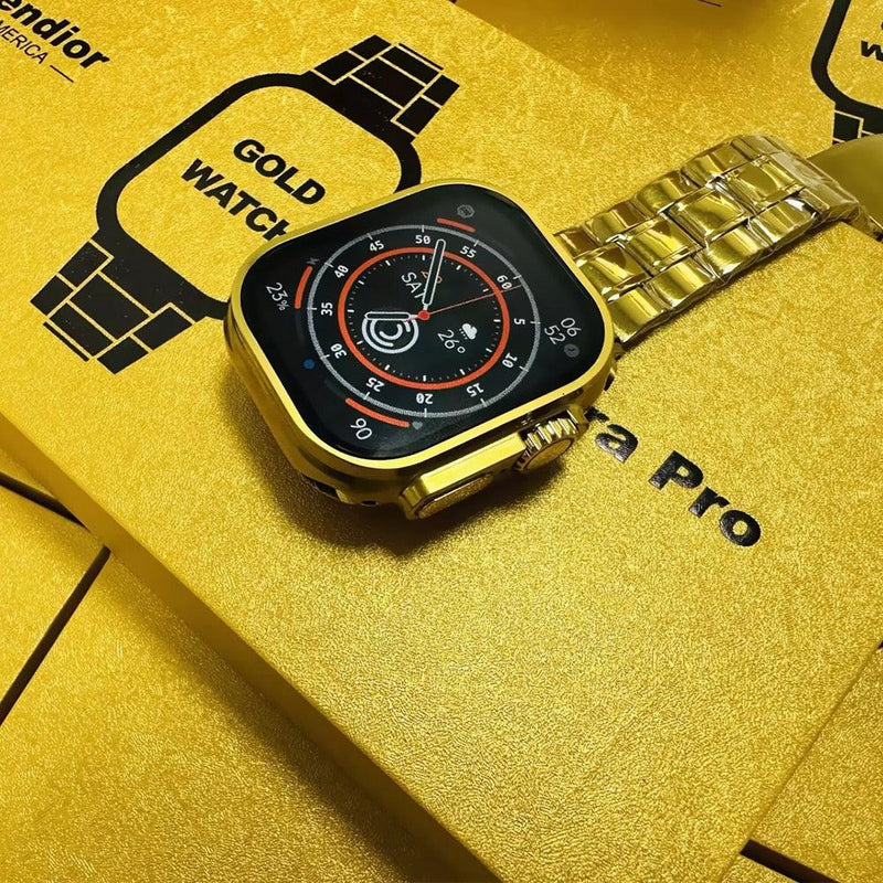 Smartwatch Inteligente G9 Ultra Gold