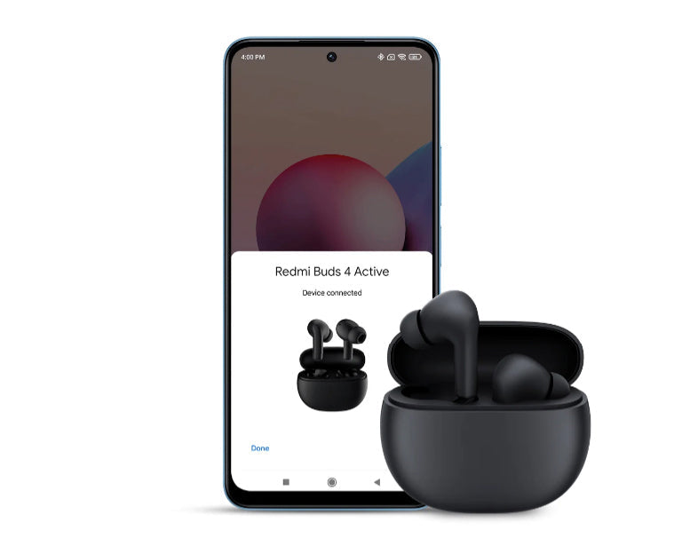 Fone de Ouvido Bluetooth Redmi Buds 4 PRO ACTIVE VERSÃO GLOBAL